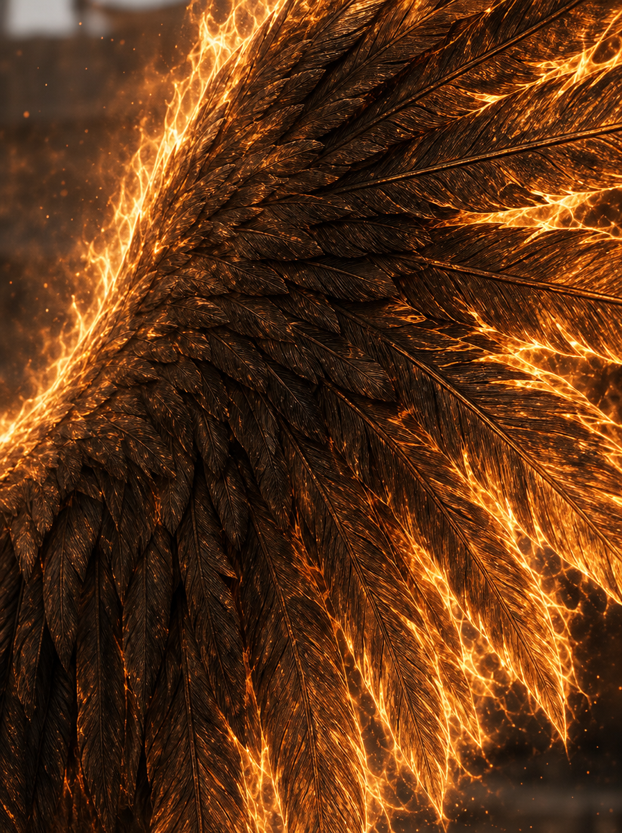 firefly gpt image extreme close up of the wings 143878
